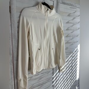 Workout Jacket Cream